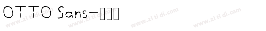 OTTO Sans字体转换